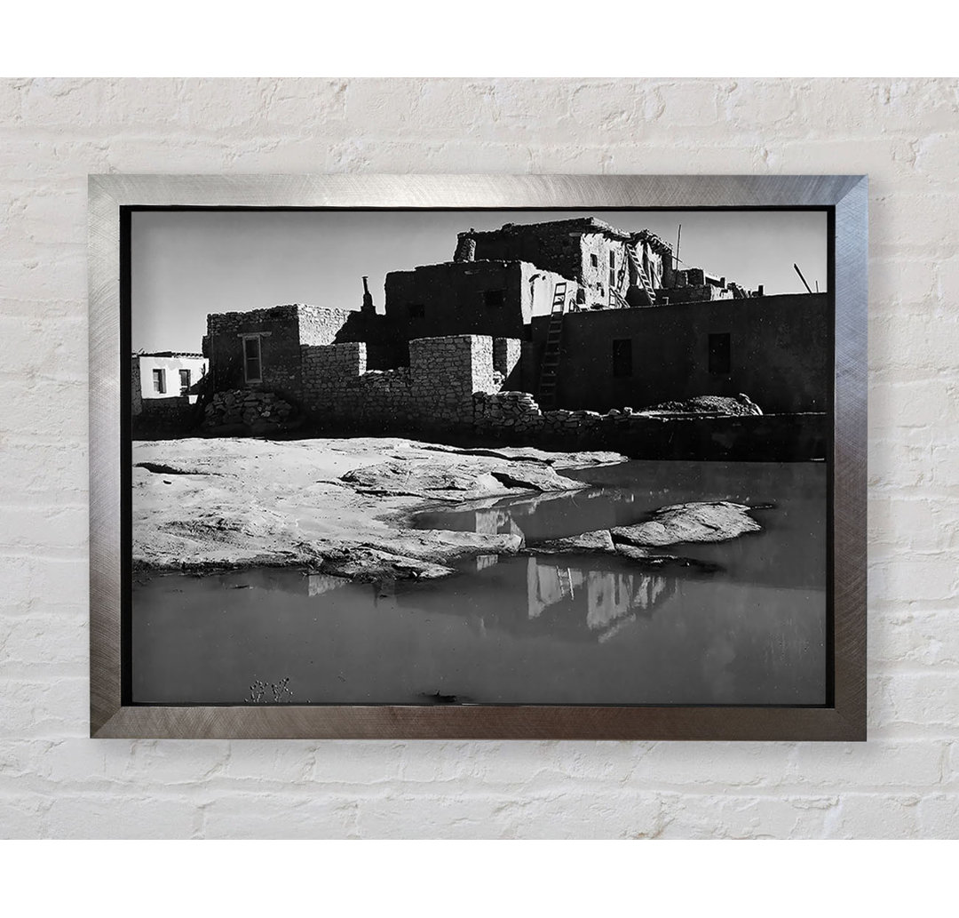 Ansel Adams Acoma Pueblo 3 - Einzelne Bilderrahmen Kunstdrucke