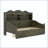 Twin Daybed with Storage Drawers and Headboard Shelving-432841719