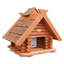 Wood Freestanding Decorative Bird Feeder