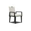 Flute Leather Arm Chair