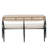 Malik Upholstered Loveseat Sofa With Iron Frame-2098873890-2098873893
