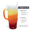 Silipint: Humbler 32 oz - souci - gobelet en silicone avec couvercle et paille, tasse incassable