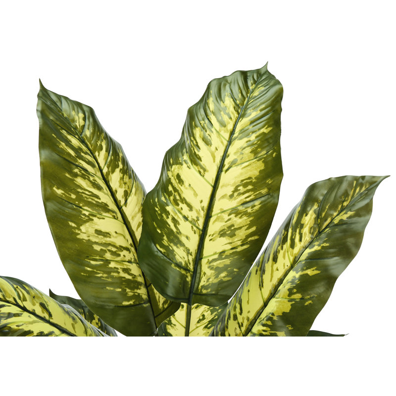 47 "plante à feuilles persistantes artificielle d'intérieur, verdure artificielle avec feuilles en pot, plancher décoratif chaud
