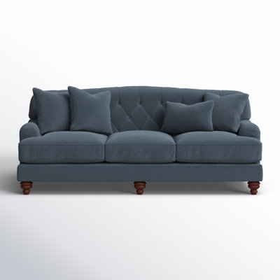Sullivan 90" Charles of London Sofa with Reversible Cushions by Birch Lane