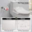 Ensemble d'accessoires de salle de bain 5 pièces, accessoires de salle de bain, fixation murale, acier inoxydable-134444832