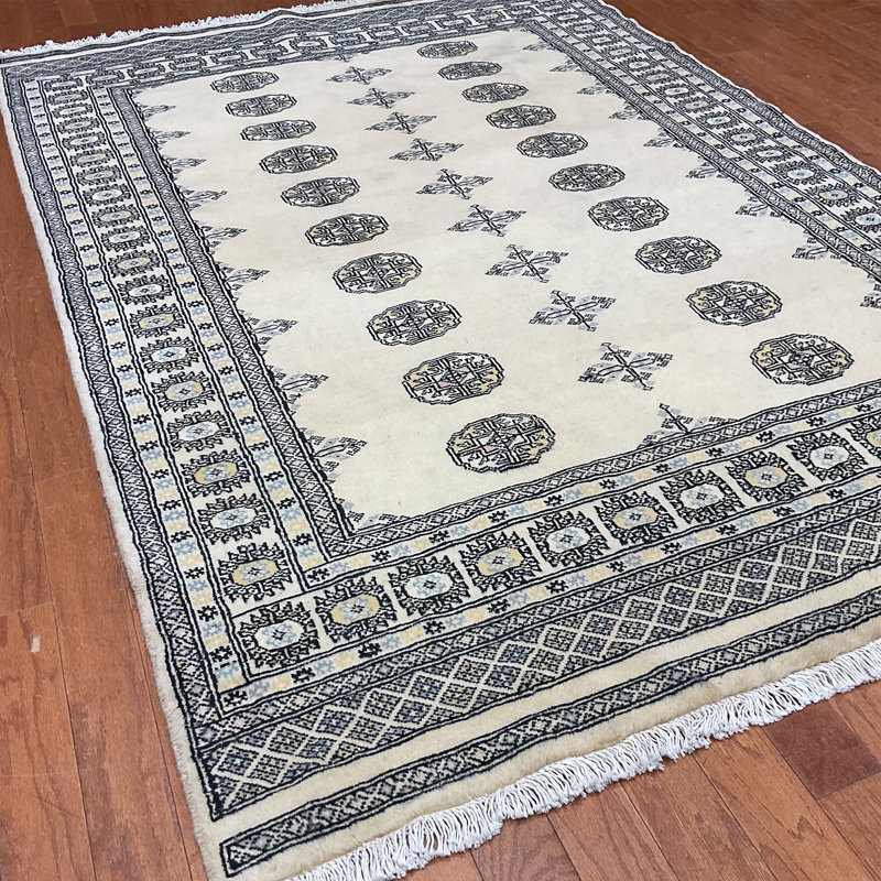  Tapis en laine Bokhara fabriqué à la main