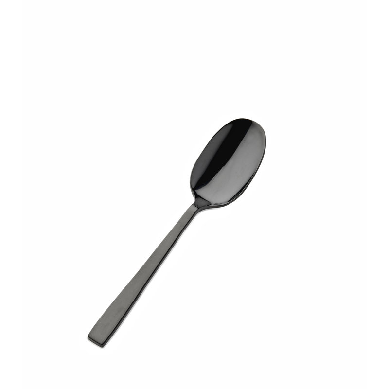 Cuillère à soupe / dessert en acier inoxydable 18/10 Roman, Noir