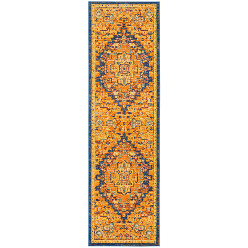 Wendi Performance Oriental Indoor Rug, Runner 2'3" x 7'6"