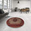 Tapis rouge/beige/noir traditionnel-133074385