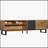 TV Stand for 80'' TV with Double Storage Space-1944920625