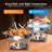 4 Pack 5QT Chafing Dishes For Buffet, Round Chafing Dish Buffet Setw/Lid Holder (Set Of 4)