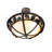 20" Wide Estelle Semi-Flushmount