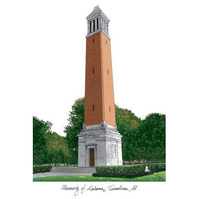NCAA Campus Images Lithograph Photographic Print