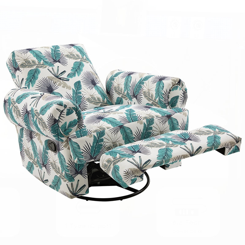 Manual Recliner Sofa Swivel Recliner Rocker Chair with Adjustable Backrest for Ultimate Comfort and Versatility in Any Room