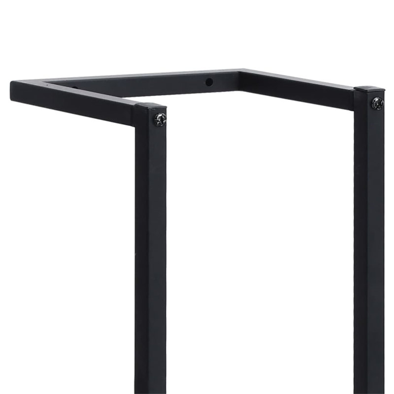 Parris 95 cm L 1 - Bar Wall Mounted Towel Bar, Black