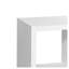 Organisateur de rangement blanc à 8 cubes, bibliothèque moderne 2 x 4 pour la maison, la chambre à coucher, le salon et le bureau