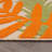 Parksley Palm Frond Indoor/Outdoor Area Rug Ivory/Orange/Navy-110742436