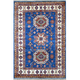 Transitional One-of-a-Kind Rectangle 3'5" X 5' Hand Knotted Area Rug