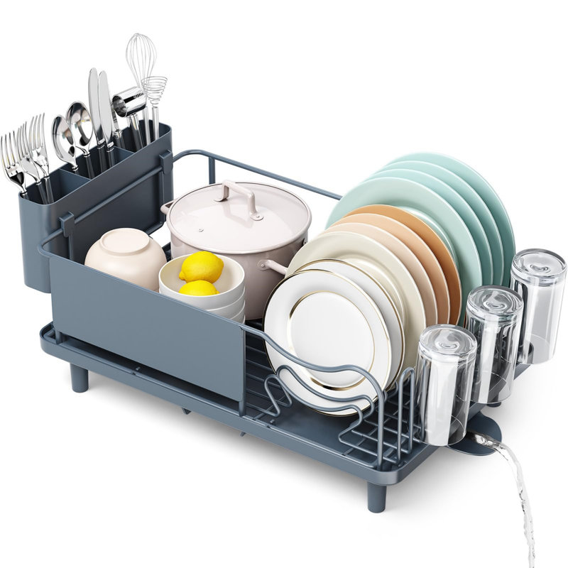 Stainless Steel Over The Sink Dish Rack