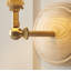 Wood Wing Armed Sconce