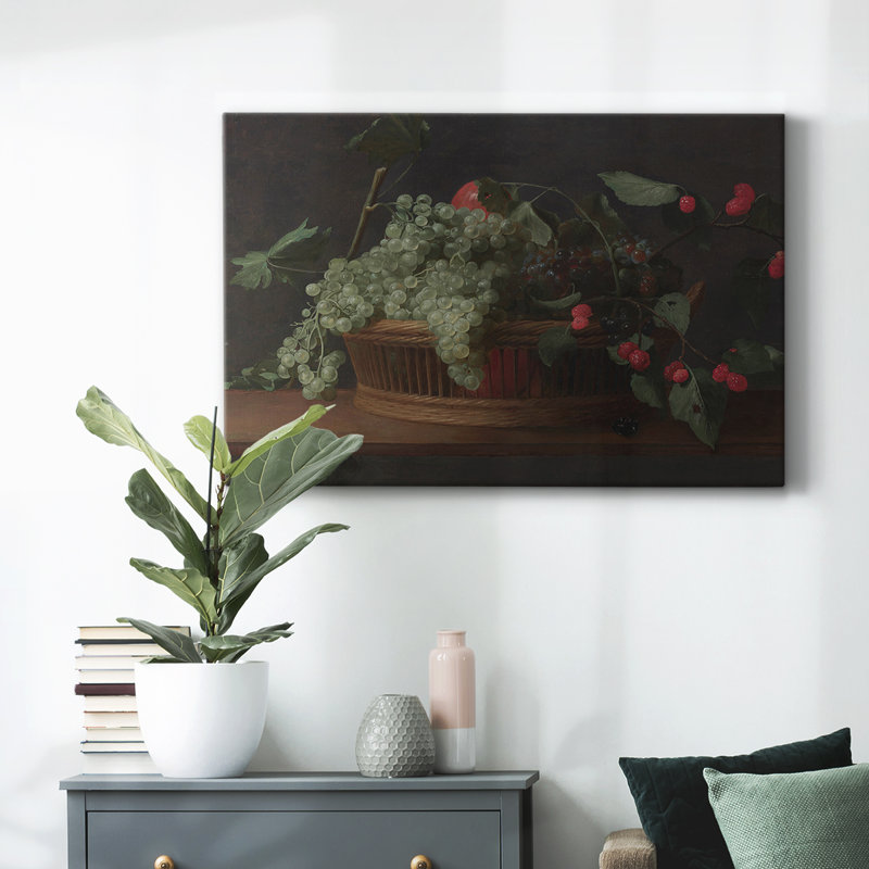 Botanique rétro - Lxxxix, H 41 po x l 61 po x P 1,5 po, Toile tendue