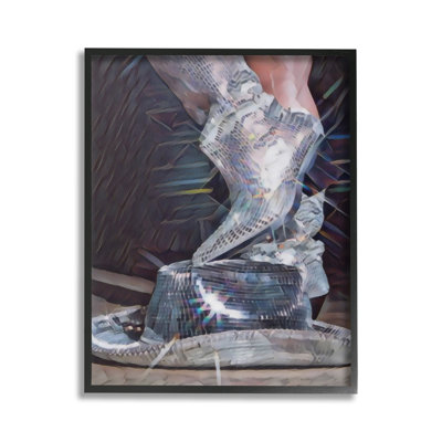 DiscoSparklesCowgirlGicleeArtbyJesseKeith