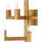 Andre Wrought Iron Candle Wall Light