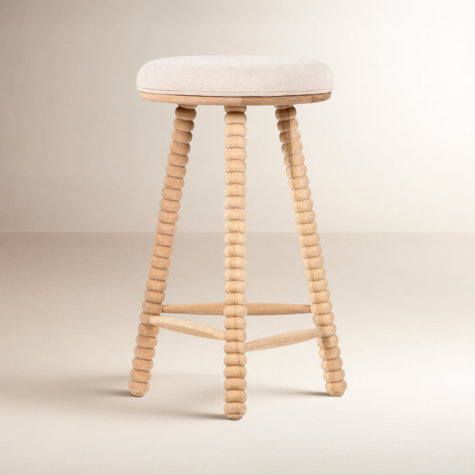 Alyson Twist Counter Stool, Natural