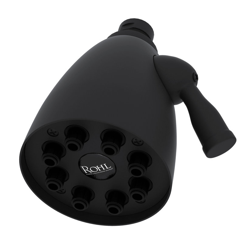Calliano 4" Multi-Function Showerhead, Matte Black