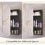 Large Recessed Bathroom Medicine Cabinet With Adjustable Shelves, Stainless Steel Frame, Heavy Duty Construction, Oversized Mirror For Storage-419109163