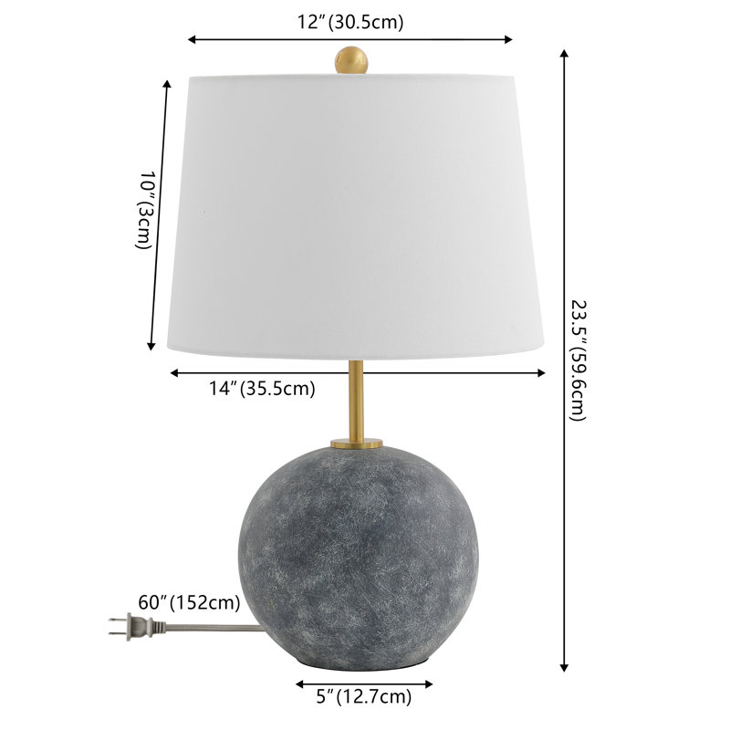 Lampe de table en rotin Keedon
