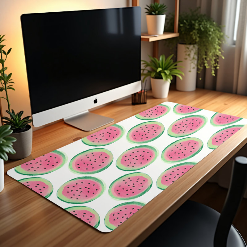 Polyester Desk Pad, 31.5x15.5