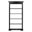 Furniture Classics Selma Black Mahogany Bamboo Bookcase