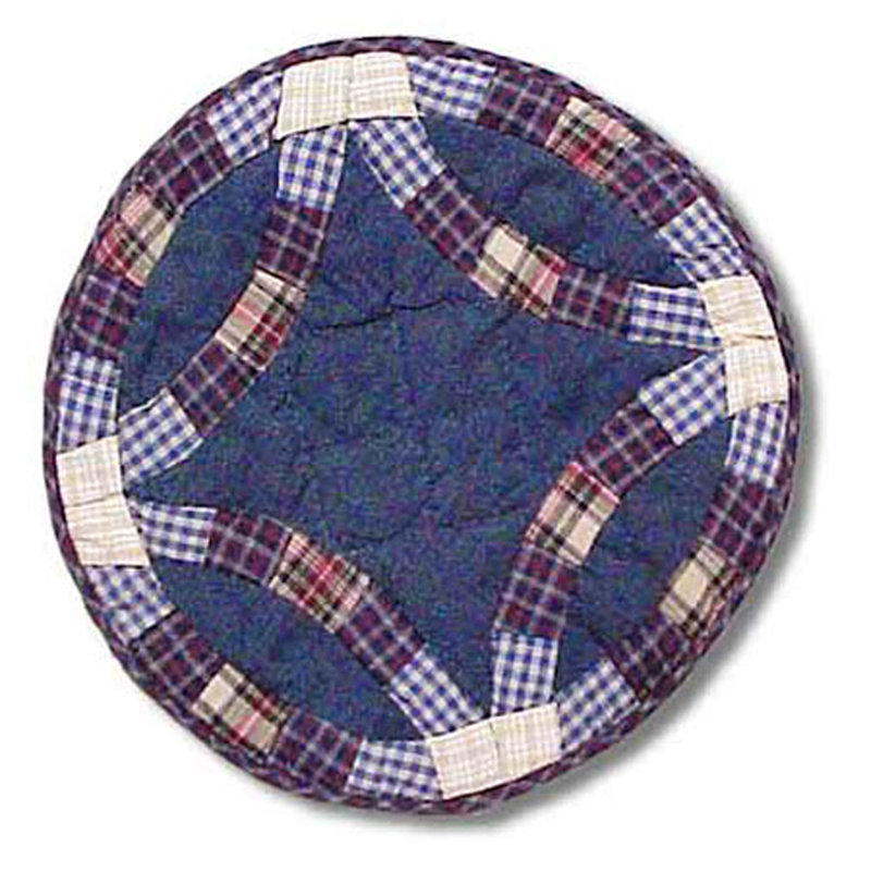 Napperon bleu
