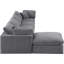 Canapé modulaire réversible en velours Hinesh-87141409