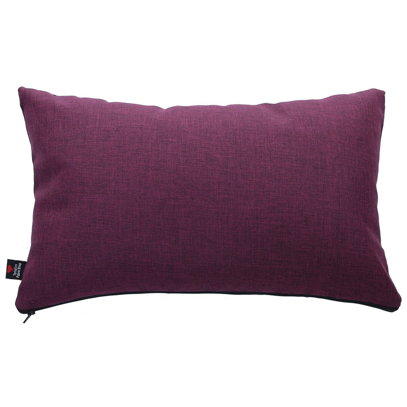 Alois Rectangular Throw Cushion, Purple
