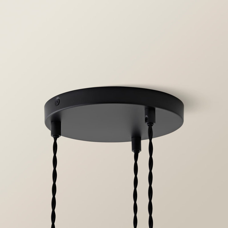 Albrey 3 - Light Pendant, Matte Black, No