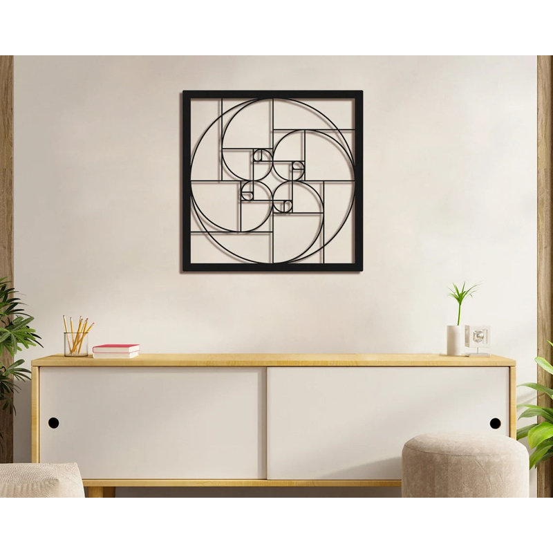 Hakes Abstract Wall Decor on Metal