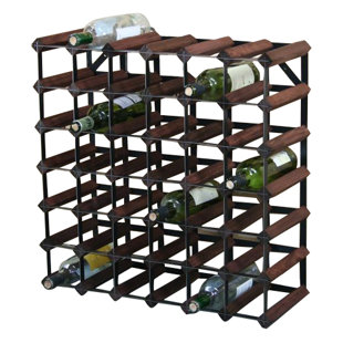 Liddle 42 Bottle Floor Wine Bottle Rack