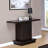 Cappuccino Engineered Wood Pedestal Console Table