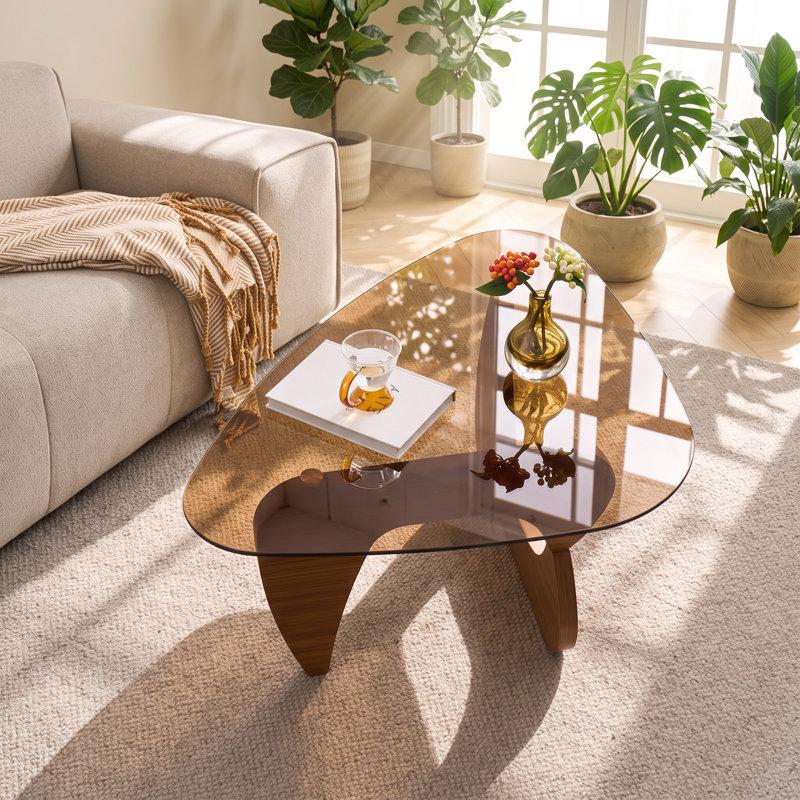 Table basse en bois manufacturé l 35,82 po x P 25,59 po x H 15,74 po Century