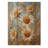 Sunflowers In The Wheat Barnyard IV - Sunflowers Wood Wall Art - On Natural Pine Wood-1845199705