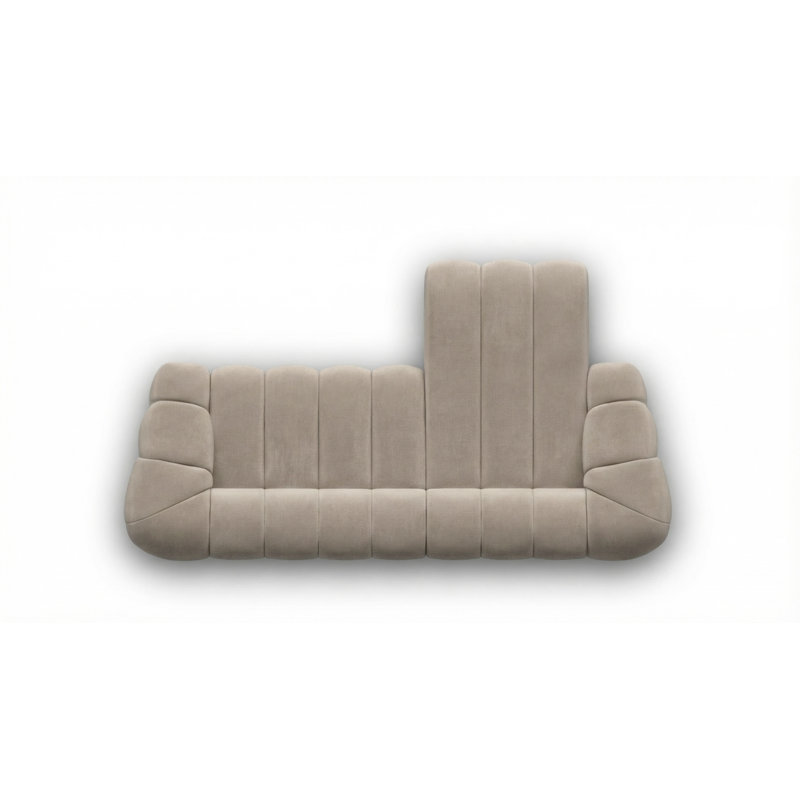 Sectional, 3, 72cm H x 340cm W x 190cm D