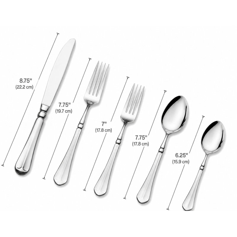 Ensemble de couverts 65 pièces