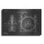 «Tesla Turbine Blueprint Vernis Chalkboard», art mural en métal-386560270