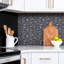 Haman 50cm x 100cm PVC Singular Tile in Black