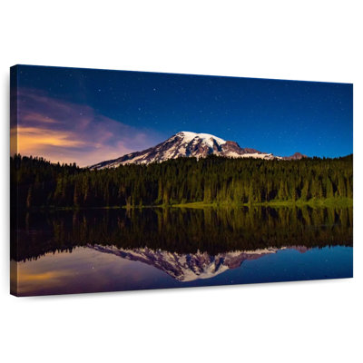 Alvord Sunrise At Mount Rainier