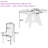 4-Person Extendable Round Dining Table Set-4161054