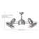 Schramm 13'' Ceiling Fan with LED Lights