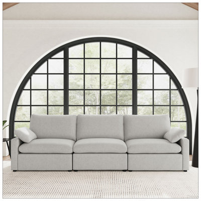 Hollander Grey Modular Power Reclining Sofa